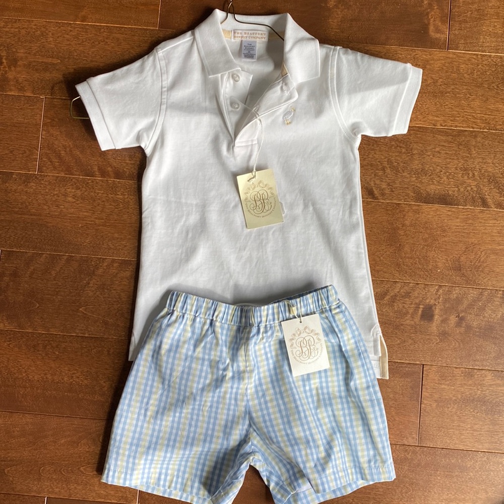 The Beaufort Bonnet Company polo and short set